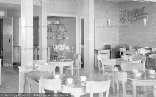 Photo of Overcombe, The Nineteenth Cafe Interior c.1950