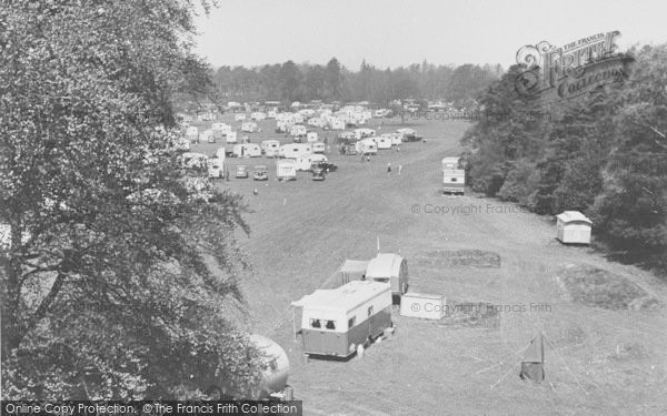 Photo of Overstone, Caravan Club, Overstone Park c.1955
