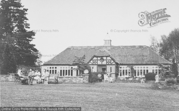 Photo of Overstone, Lake Side Cafe, Overstone Park c.1955