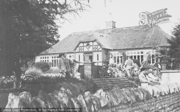 Photo of Overstone, Lake Side Cafe, Overstone Park c.1955