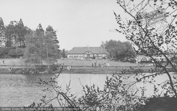 Photo of Overstone, The Lake, Overstone Park c.1955