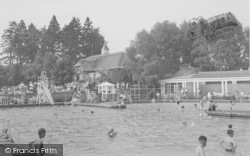 The Swimming Pool c.1955, Overstone