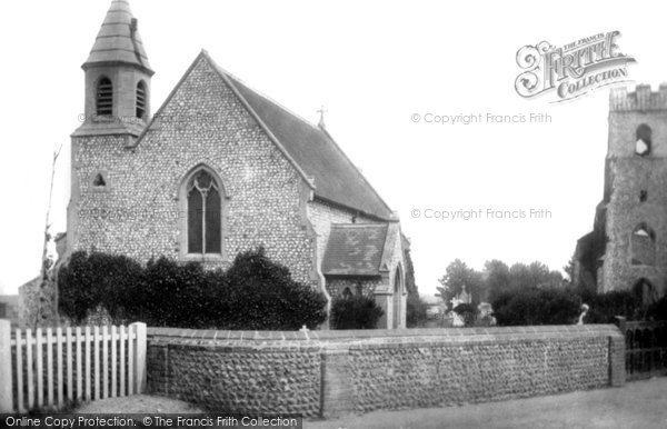 Photo of Overstrand, Churches 1896