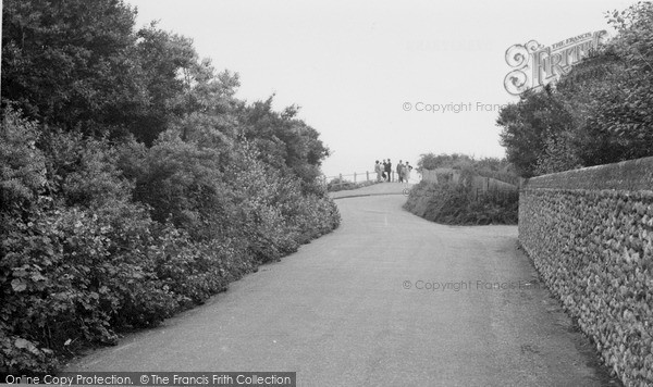 Photo of Overstrand, Cliff Road c.1955