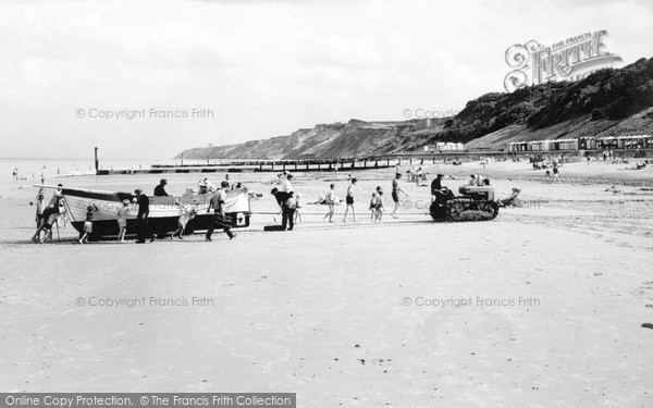 Photo of Overstrand, East Beach c1965