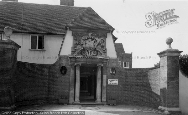 Photo of Overstrand, Entrance The Pleasaunce c.1960