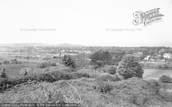 Photo of Overstrand, From Tolls Hill c.1960