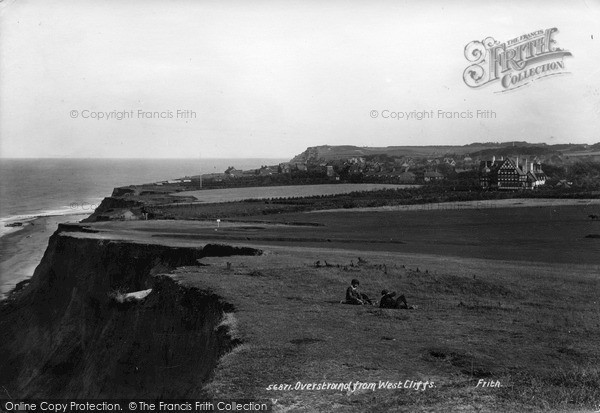 Photo of Overstrand, From West Cliff 1906