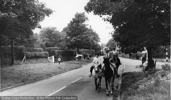 Photo of Overstrand, Horse Riders c.1965