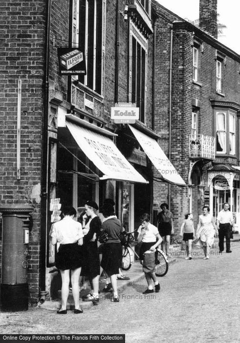 Photo of Overstrand, Shoppers On Main Street c.1960