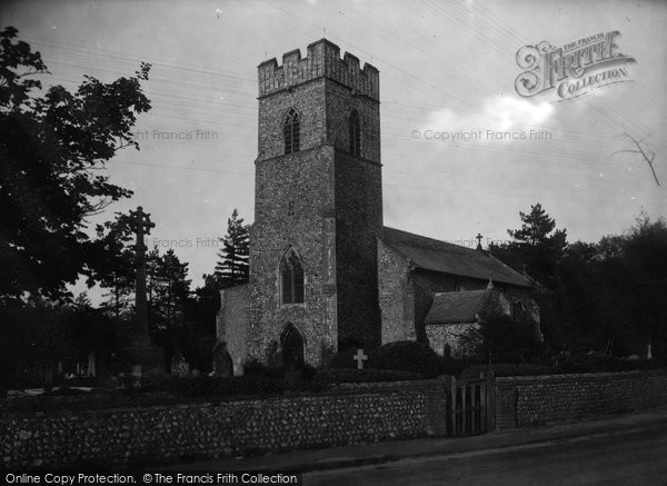 Photo of Overstrand, St Martin's Church 1938