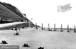 The Beach And Cliffs c.1955, Overstrand
