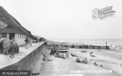The Beach And Cliffs c.1965, Overstrand