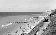 Overstrand, the Beach c1955