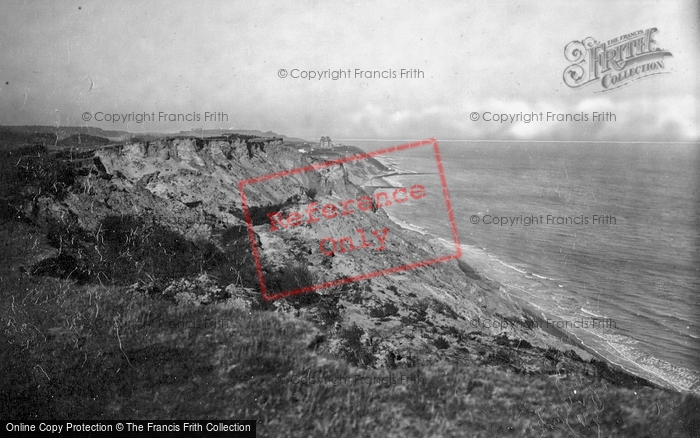Photo of Overstrand, The Cliffs 1938