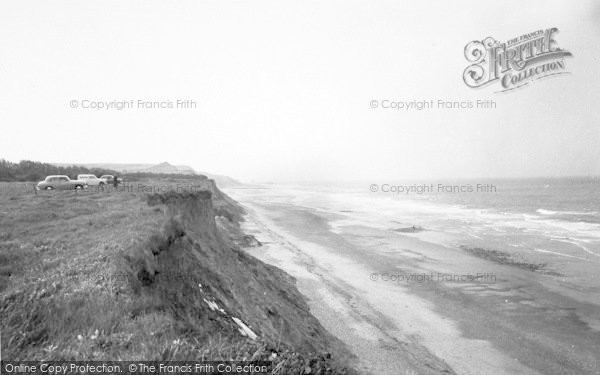 Photo of Overstrand, The Cliffs And Beach c.1960