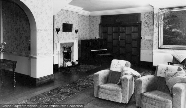 Photo of Overstrand, The Lounge, The Pleasaunce c.1955