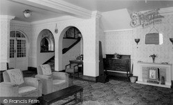 The Lounge, The Pleasaunce c.1960, Overstrand