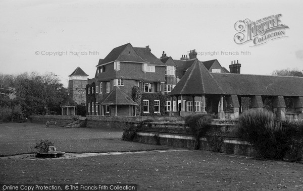 Photo of Overstrand, The Pleasaunce, Cloisters, House And Clock Tower c.1955