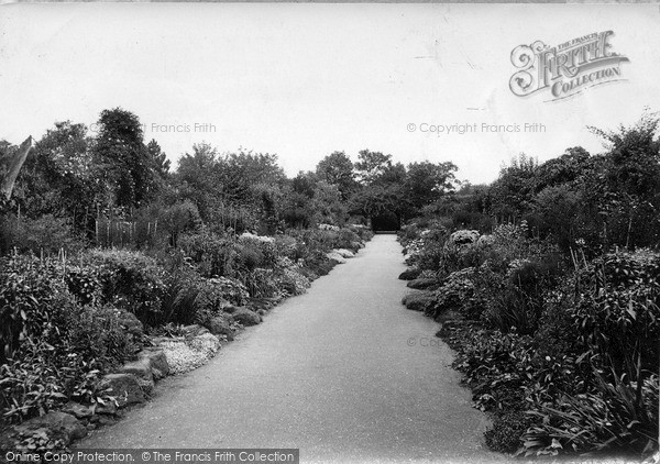 Photo of Overstrand, The Pleasaunce, The Herbaceous Border 1921