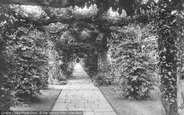 Photo of Overstrand, The Pleasaunce, The Old Pergola 1921