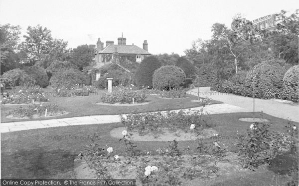 Photo of Overstrand, The Pleasaunce, The Rose Garden 1921