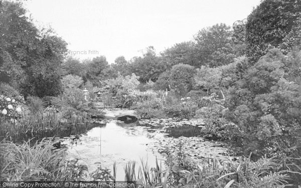 Photo of Overstrand, The Pleasaunce, The Water Garden 1921