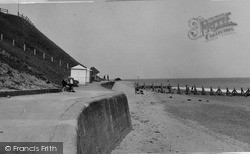 The Promenade And Beach c.1955, Overstrand