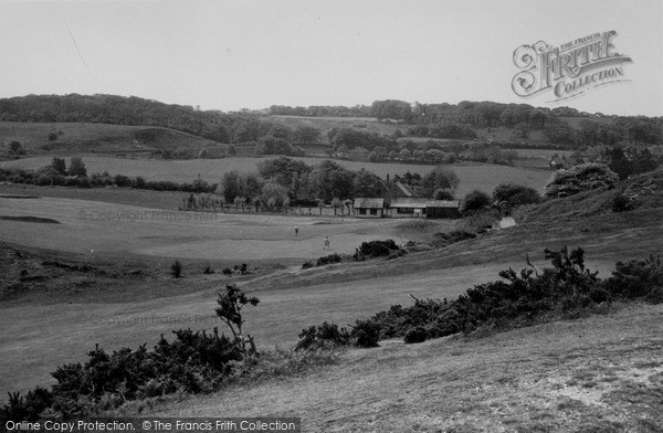 Photo of Overstrand, The Royal Cromer Golf Course c.1955