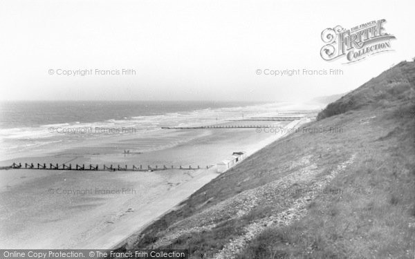 Photo of Overstrand, The Slopes c.1960
