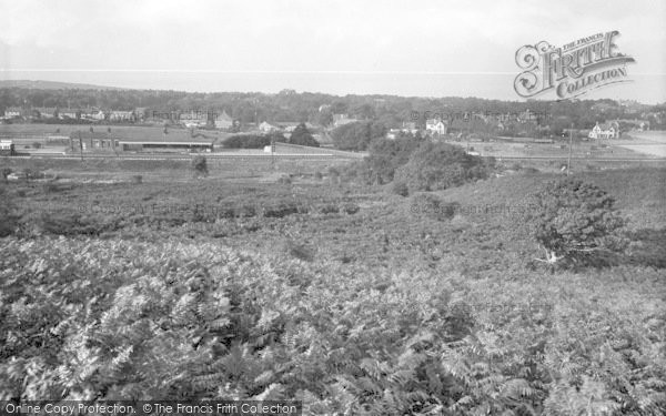 Photo of Overstrand, The Village From Tolls Hill 1938