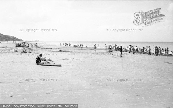 Photo of Overstrand, West Beach c.1960