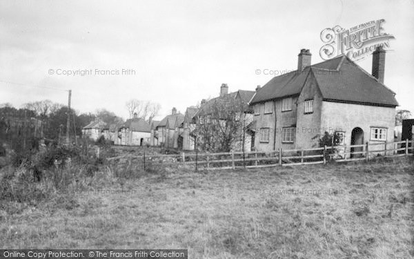 Photo of Overton, Quidhampton Council Houses c.1950