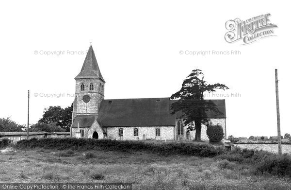 Photo of Overton, St Mary's Church c.1960