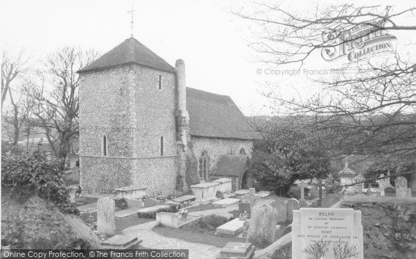 Photo of Ovingdean, St Wulfran's Church c.1960