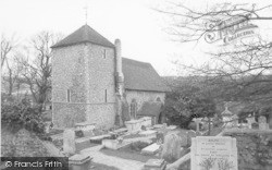 St Wulfran's Church c.1960, Ovingdean