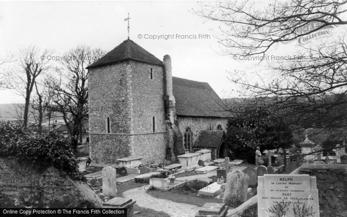 Photo of Ovingdean, St Wulfran's Church c.1960