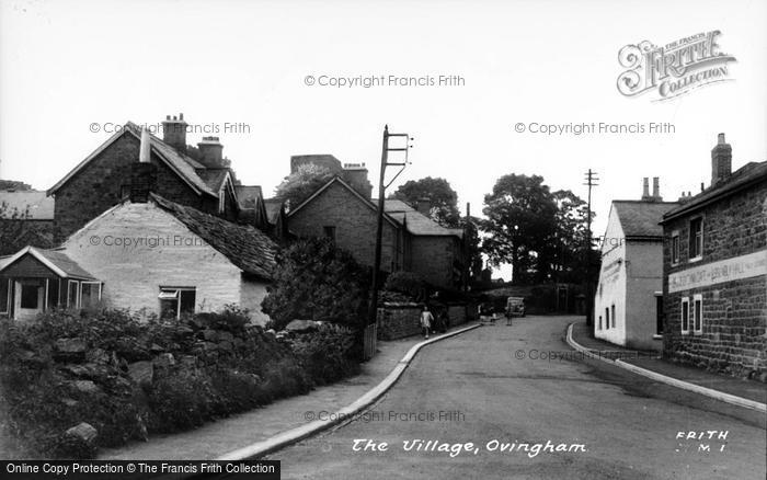 Photo of Ovingham, The Village c.1955