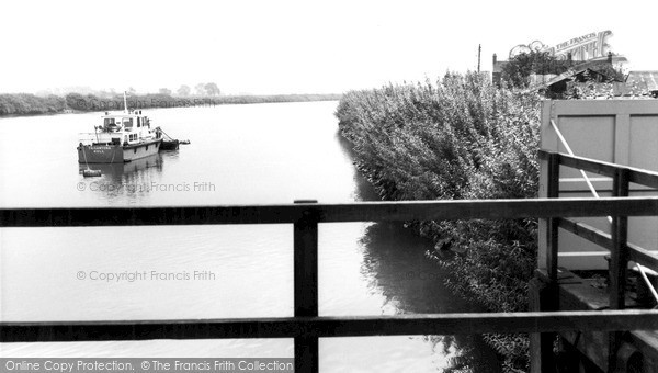 Photo of Owston Ferry, The River Trent c.1955