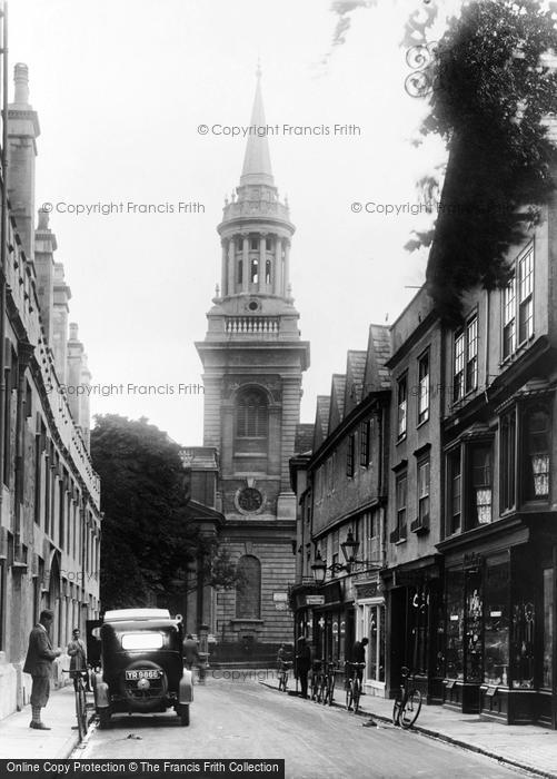 Photo of Oxford, All Saints Church 1927