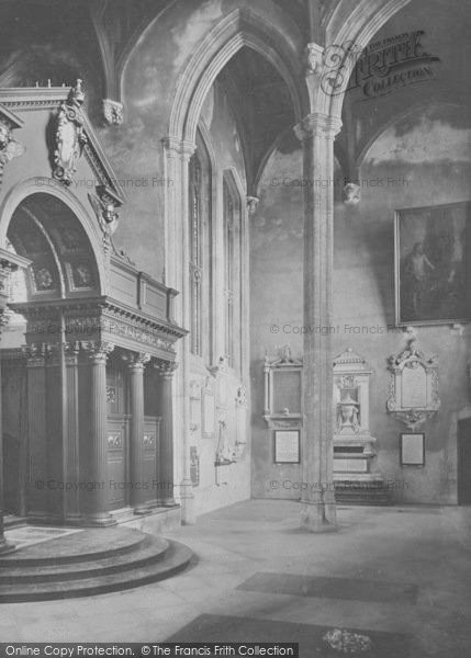 Photo of Oxford, All Souls Chapel 1912
