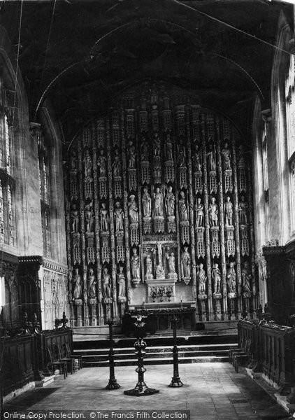 Photo of Oxford, All Souls Chapel Interior 1890