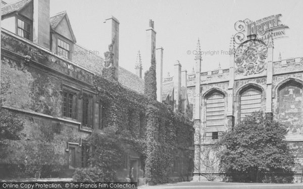 Photo of Oxford, All Souls College 1890