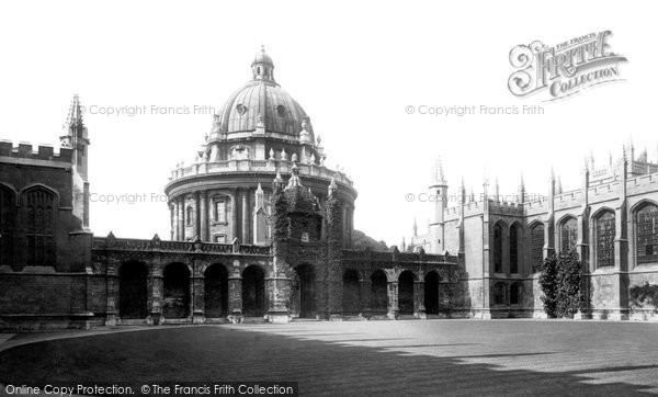 Photo of Oxford, All Souls College And The Radcliffe Camera 1890
