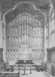 All Souls College Chapel 1890, Oxford