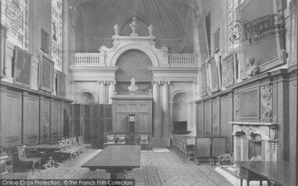 Photo of Oxford, All Souls College Dining Hall 1912