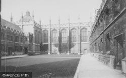 All Souls College Quadrangle 1890, Oxford
