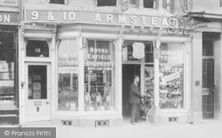 Armstead's Cycle Shop, Broad Street 1911, Oxford