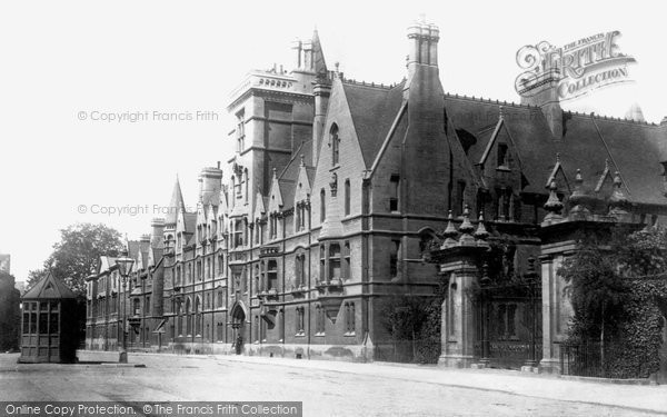 Photo of Oxford, Balliol College 1895