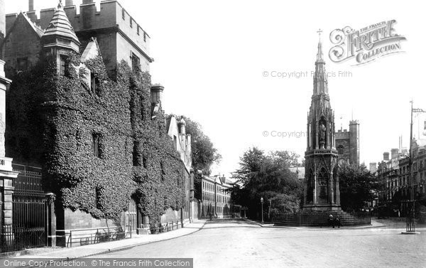 Photo of Oxford, Balliol College And Martyrs' Memorial 1900